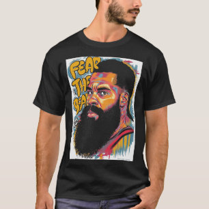 Angst De Baard Reuzen Sneaker Gangster God Grappig T-shirt