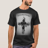 Angst eindigt waar Faith begint met t-shirt mannen (Voorkant)