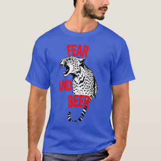 Angst en bier – Fierce Leopard Party T-shirt