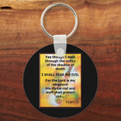 Angst Geen verfspatten van de Manuscript van het K Sleutelhanger (Voorkant)