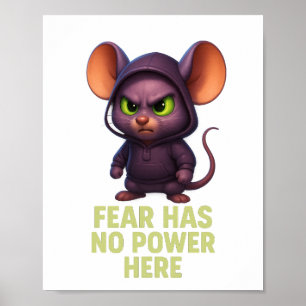 Angst heeft geen macht - 3D Wall Print Download