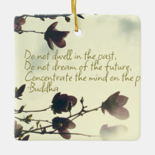 Angst Inspiratie uit Boeddha Keramisch Ornament