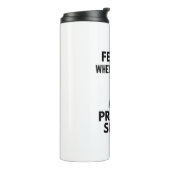 Angst is dat je een oud eiwit vindt dat de gym thermosbeker (Gedraaid links)