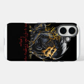 Angst is echt Case-Mate iPhone case (Achterkant (horizontaal))