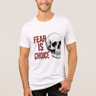 Angst is een keuze Tri-Blend shirt