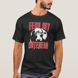 Angst mijn schattigheid Beagle T-shirt