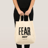 Angst niet bijbelversie tote bag (Voorkant (product))