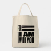 Angst niet bijbelversie tote bag (Achterkant)