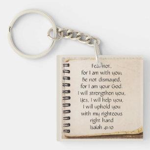 Angst niet, Isaiah Scripts Note Paper Sleutelhanger