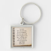 Angst niet, Isaiah Scripts  Note Paper Sleutelhanger (Voorkant)