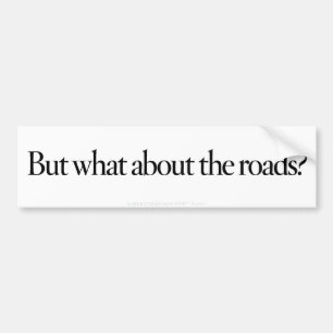 Angst om alleen Bumpersticker te verlaten