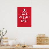 Angst ophalen poster (Keuken)
