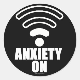 Angst over ronde sticker