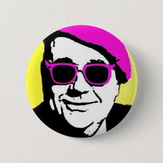 Angst Ronde Button 5,7 Cm (Voorkant)