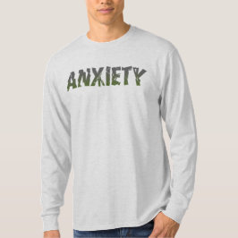 Angst T-shirt met lange mouwen
