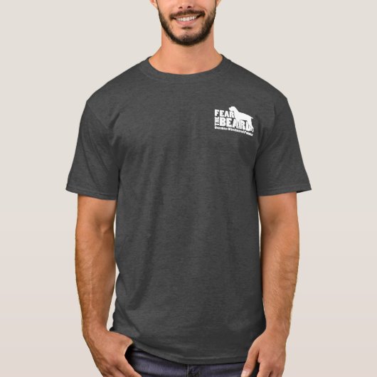 Angst voor de baard - Duitse Wirehaire Pointer T-shirt (Voorkant)