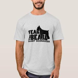 Angst voor de baard - Giant Schnauzer T-shirt