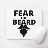 Angst voor de baard muismat (Met muis)