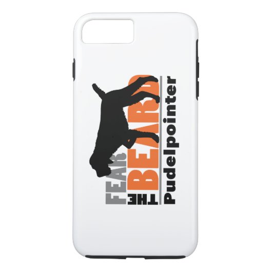 Angst voor de baard - Pudelpointer Case-Mate iPhone Case (Achterkant)