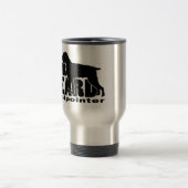 Angst voor de baard - Pudelpointer Gear Reisbeker (Center)