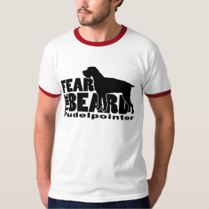 Angst voor de baard - Pudelpointer T-shirt