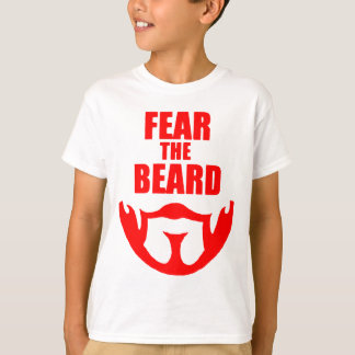 Angst voor de baard t-shirt
