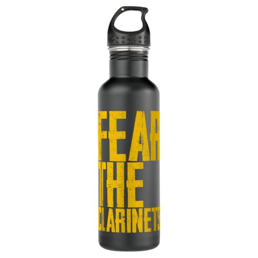 Angst voor de Clarinets — 2 Waterfles (Voorkant)