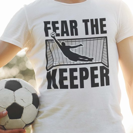 Angst voor de houder t-shirt