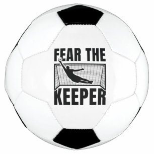 Angst voor de houder voetbal
