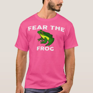 Angst voor de kikkers t-shirt