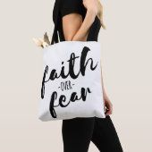 Angst voor de moderne Christelijke Canvas tas (Dichtbij)