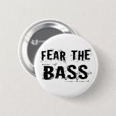 Angst voor de tas ronde button 5,7 cm (Voorkant /achterkant)