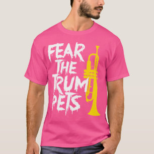 Angst voor de trompetten t-shirt
