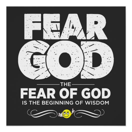 Angst voor God Perfect Poster (Voorkant)