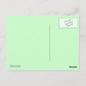 Angst voor het Briefkaart van de Oboes (Achterkant)