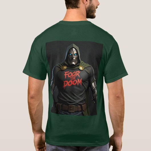 Angst voor het Doom T-shirt (Achterkant)