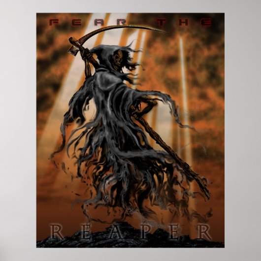 Angst voor het Poster Reaper (Voorkant)