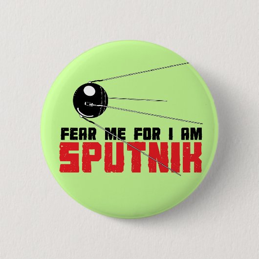Angst voor mij omdat ik Sputnik Button ben (Voorkant)