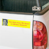 Angst voor Obama Himself Bumpersticker (Op Truck)