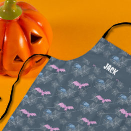 angstaanjagend en betoverend Halloween, aanpasbaar Schort