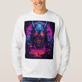 Angstaanjagende Halloween monsters T-shirt