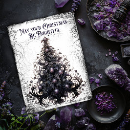 Angstaanjagende kerst Kaart