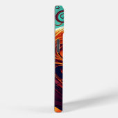 Angstaanjagende Oranje pompoen met gezicht, Hallow Case-Mate iPhone Case (Achterkant / Rechts)