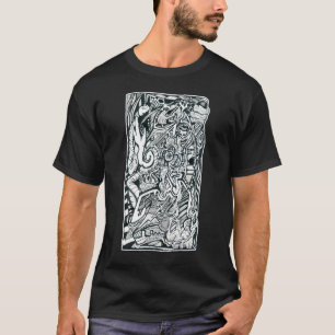 Angstaanval van Brian Benson, zwart t-shirt
