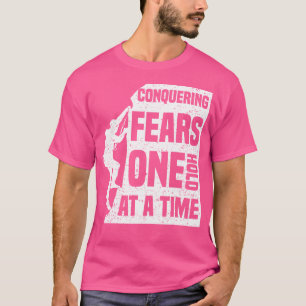 Angsten overwinnen, één houvast per keer - Rock Mo T-shirt