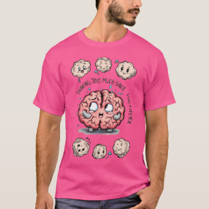 Angstig brein t-shirt
