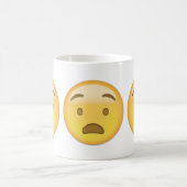 Angued Face Emoji Koffiemok (Center)