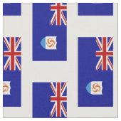 Anguila Flag Stof (Close Up)