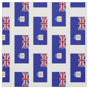 Anguila Flag Stof