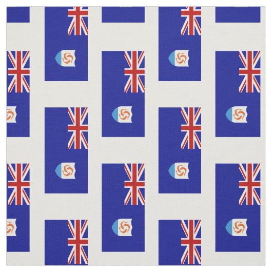 Anguila Flag Stof (Swatch)
